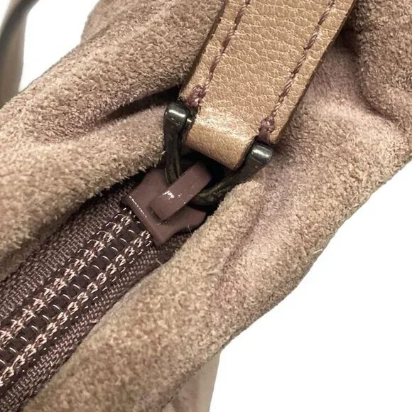 Saint Laurent Yves Rive Gauche Handbag Pink Beige - Picture 11 of 15